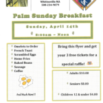 Palm Sunday Breakfast