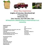 April Drive Thru Food Drive