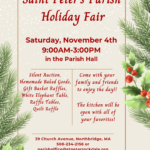 St. Peter's Holiday Fair 11/4 9-3pm